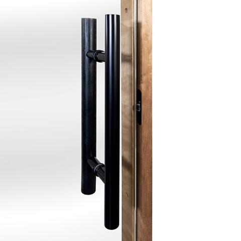 Prosaunas Clear ADA Glass Sauna Door 36x81 - Prehung ADA Clear Glass Sauna Door
