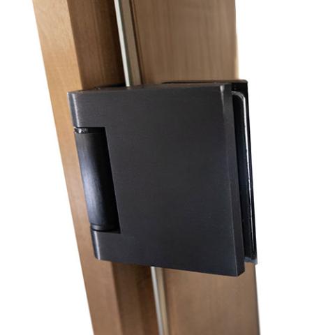 Prosaunas Clear ADA Glass Sauna Door 36x81 - Prehung ADA Clear Glass Sauna Door