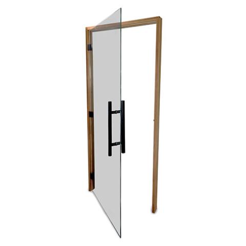 Prosaunas Tinted ADA Glass Sauna Door 36x81 - Prehung ADA Tinted Glass Sauna Door