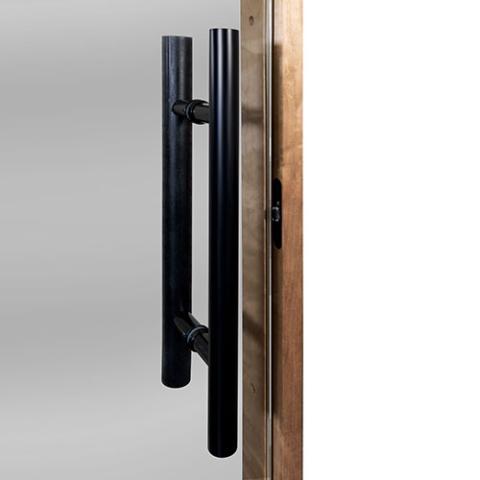Prosaunas Tinted ADA Glass Sauna Door 36x81 - Prehung ADA Tinted Glass Sauna Door