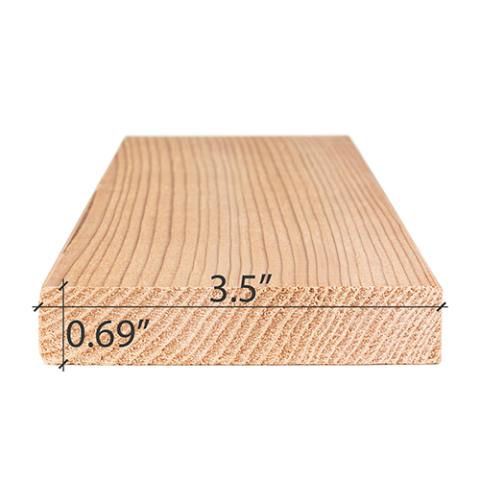 Prosaunas Cedar 1x4 VG S4SEE Sauna Wood