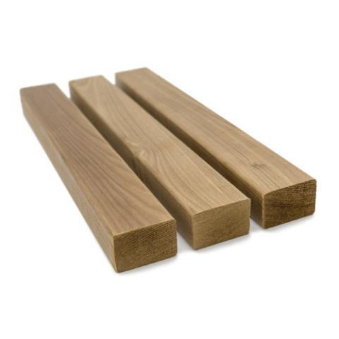 Prosaunas Thermo-Aspen 2x2 (28mm x 42mm) S4SEE SHP Sauna Wood