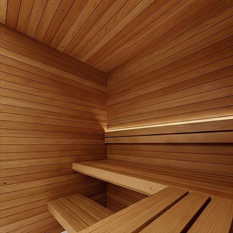 Prosaunas Thermo-Aspen 1x4 (15mm x 90mm) T&G STS4 Sauna Wood