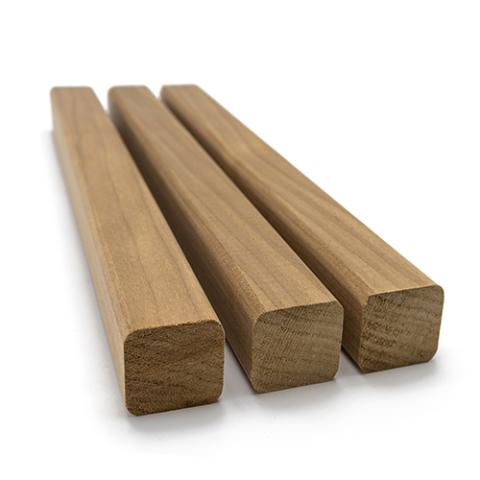 Prosaunas Thermo-Aspen 2x2 (28mm x 28mm) S4SEE SHP Sauna Wood