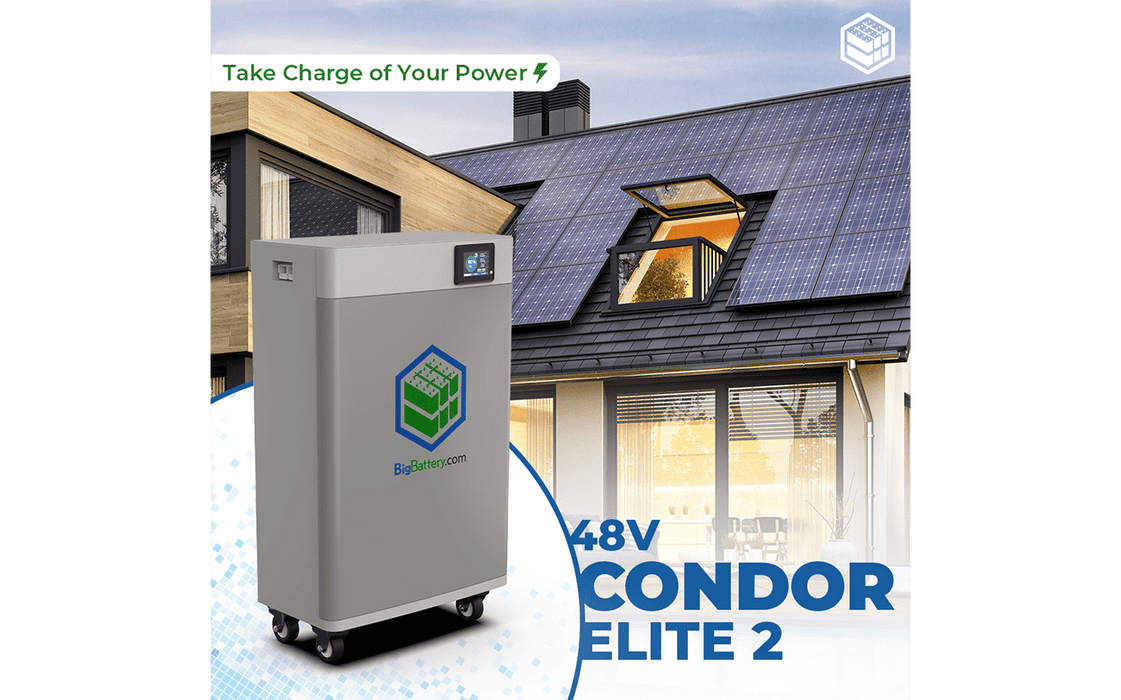 Big Battery 48V CONDOR ELITE 2 – LiFePO4 – 231Ah – 11.8kWh