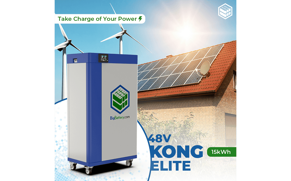 Big Battery 48V KONG ELITE – LiFePO4 – 300Ah – 15.0kWh