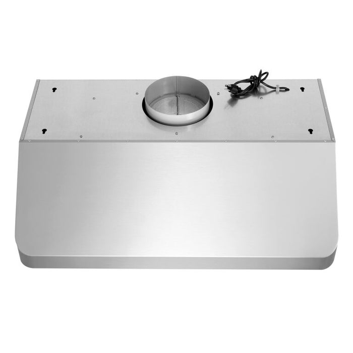 Cosmo 36" 500 CFM Convertible Under Cabinet Range Hood with Push Button Controls (COS-QB90)