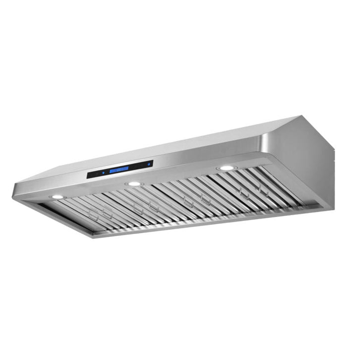 Cosmo 48" 500 CFM Convertible Under Cabinet Range Hood with Remote and Digital Touch Controls (COS-QS48)