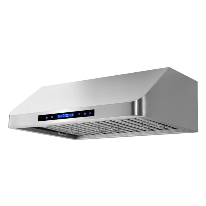 Cosmo 30" 500 CFM Convertible Under Cabinet Range Hood with Remote and Digital Touch Controls (COS-QS75)