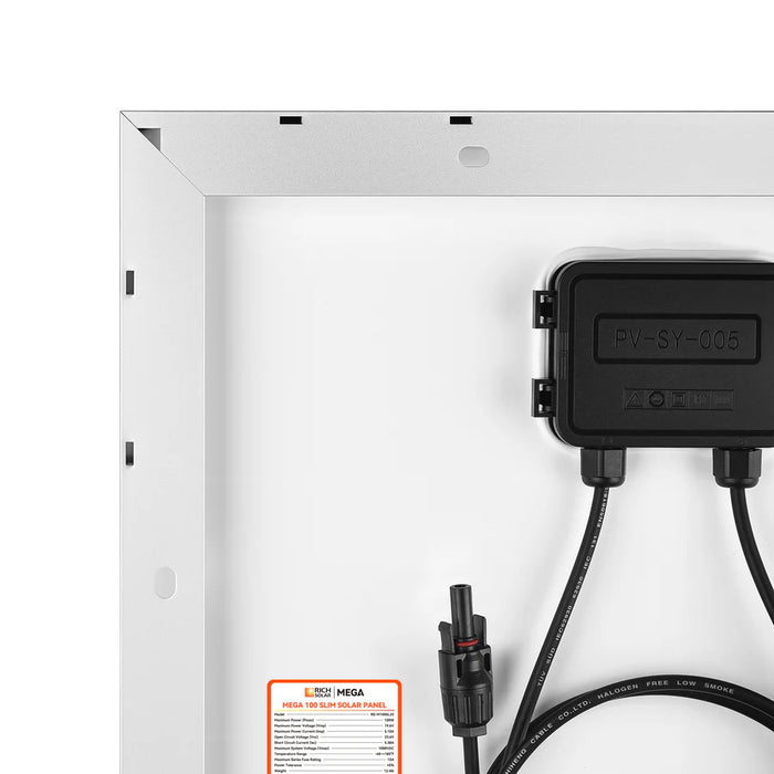 Rich Solar Mega 100 Slim - 100 Watt Slim Solar Panel