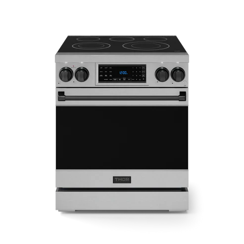 Thor Kitchen Gordon Ramsay Series 30" 4.55 cu. ft. Professional Electric Range with Tilt Panel Touch Control, RSE30