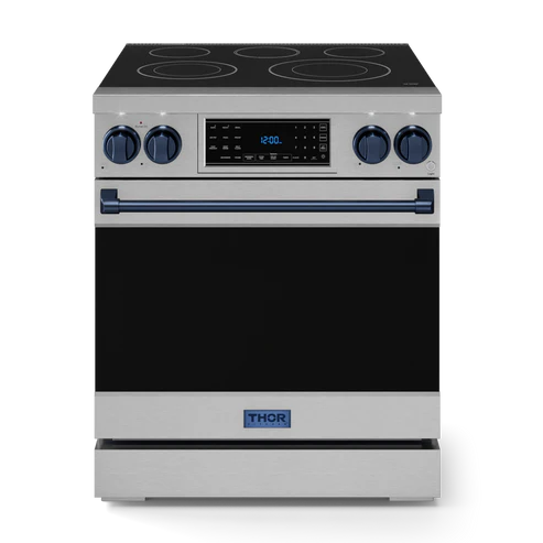 Thor Kitchen Gordon Ramsay Series 30" 4.55 cu. ft. Professional Electric Range with Tilt Panel Touch Control, RSE30