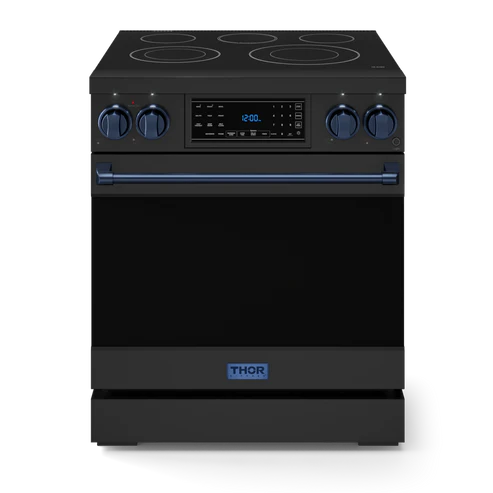 Thor Kitchen Gordon Ramsay Series 30" 4.55 cu. ft. Professional Electric Range with Tilt Panel Touch Control, RSE30