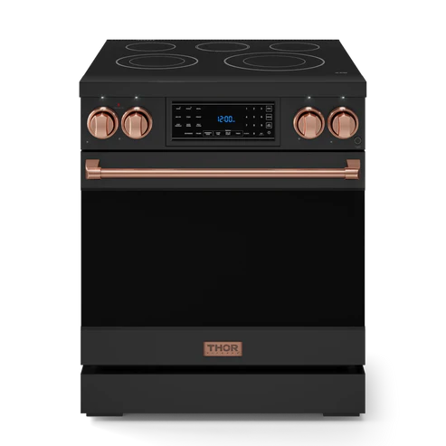 Thor Kitchen Gordon Ramsay Series 30" 4.55 cu. ft. Professional Electric Range with Tilt Panel Touch Control, RSE30