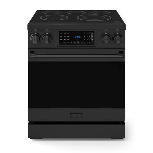 Thor Kitchen Gordon Ramsay Series 30" 4.55 cu. ft. Professional Electric Range with Tilt Panel Touch Control, RSE30
