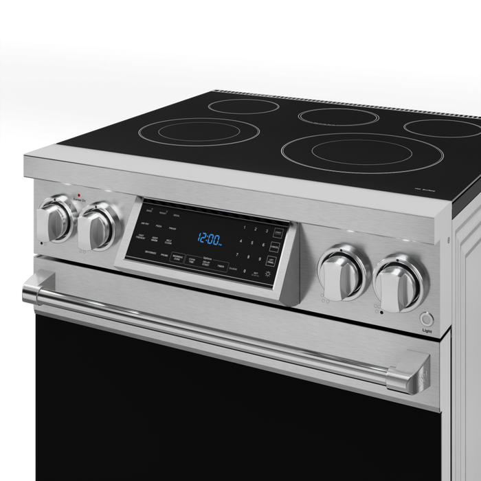 Thor Kitchen Gordon Ramsay Series 30" 4.55 cu. ft. Professional Electric Range with Tilt Panel Touch Control, RSE30