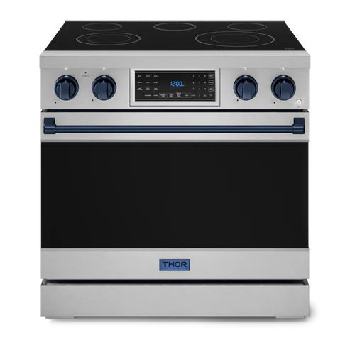 Thor Kitchen Gordon Ramsay Series 36" 6.0 cu. ft. Professional Electric Range with Tilt Panel Touch Control, RSE36
