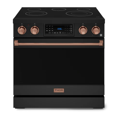 Thor Kitchen Gordon Ramsay Series 36" 6.0 cu. ft. Professional Electric Range with Tilt Panel Touch Control, RSE36