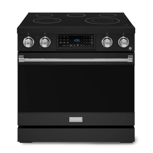 Thor Kitchen Gordon Ramsay Series 36" 6.0 cu. ft. Professional Electric Range with Tilt Panel Touch Control, RSE36