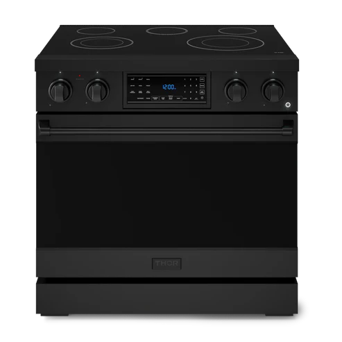 Thor Kitchen Gordon Ramsay Series 36" 6.0 cu. ft. Professional Electric Range with Tilt Panel Touch Control, RSE36