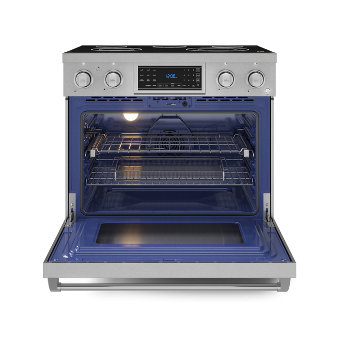 Thor Kitchen Gordon Ramsay Series 36" 6.0 cu. ft. Professional Electric Range with Tilt Panel Touch Control, RSE36