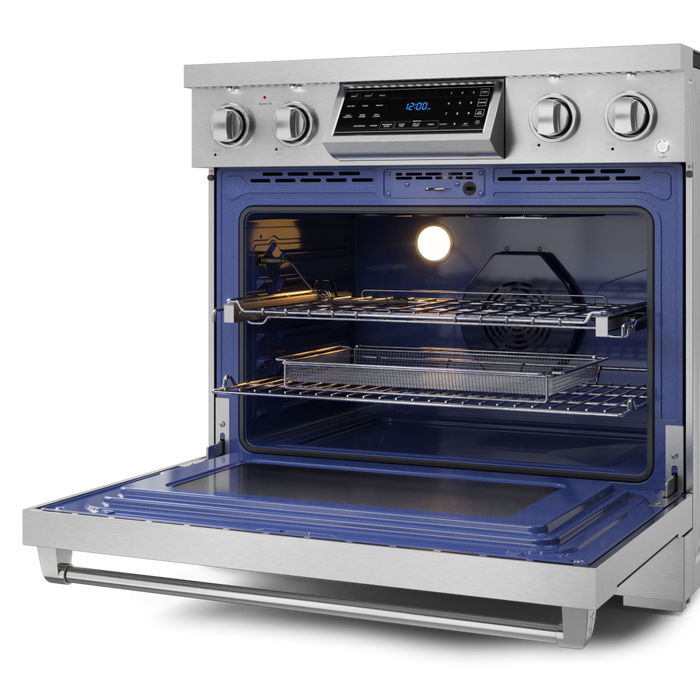 Thor Kitchen Gordon Ramsay Series 36" 6.0 cu. ft. Professional Electric Range with Tilt Panel Touch Control, RSE36