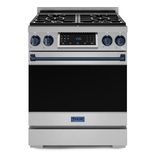 Thor Kitchen Gordon Ramsay Series 30" 4.55 cu. ft. Professional Natural Gas Range with Tilt Panel Touch Control, RSG30