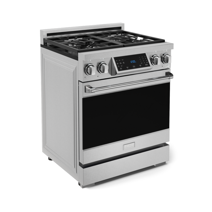 Thor Kitchen Gordon Ramsay Series 30" 4.55 cu. ft. Professional Propane Gas Range with Tilt Panel Touch Control, RSG30LP