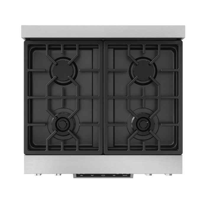 Thor Kitchen Gordon Ramsay Series 30" 4.55 cu. ft. Professional Propane Gas Range with Tilt Panel Touch Control, RSG30LP