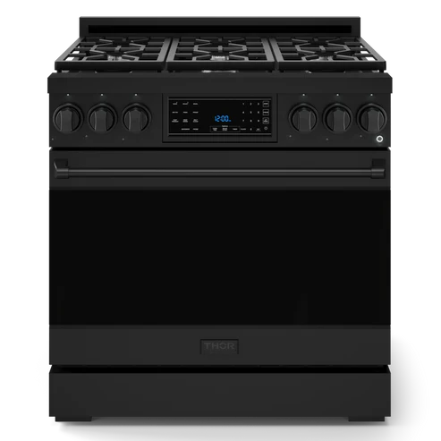 Thor Kitchen Gordon Ramsay Series 36" 6.0 cu. ft. Professional Natural Gas Range with Tilt Panel Touch Control, RSG36