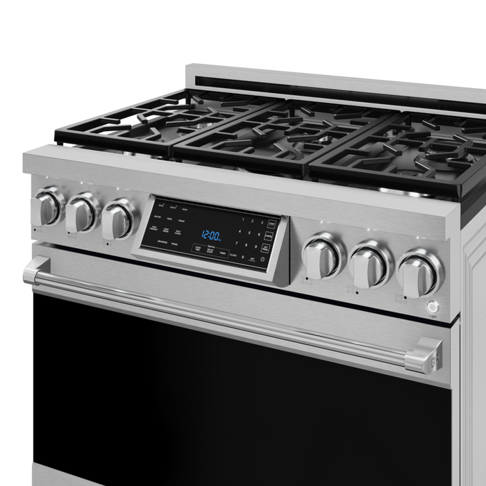 Thor Kitchen Gordon Ramsay Series 36" 6.0 cu. ft. Professional Propane Gas Range with Tilt Panel Touch Control, RSG36LP