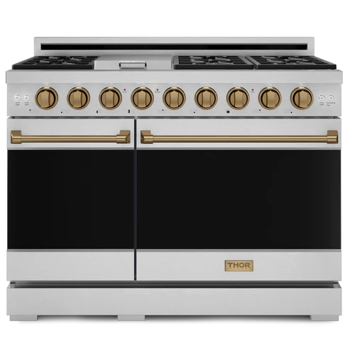 Thor Kitchen Gordon Ramsay Series 48" 6.8 cu. ft. Professional Natural Gas Range, RSG48E