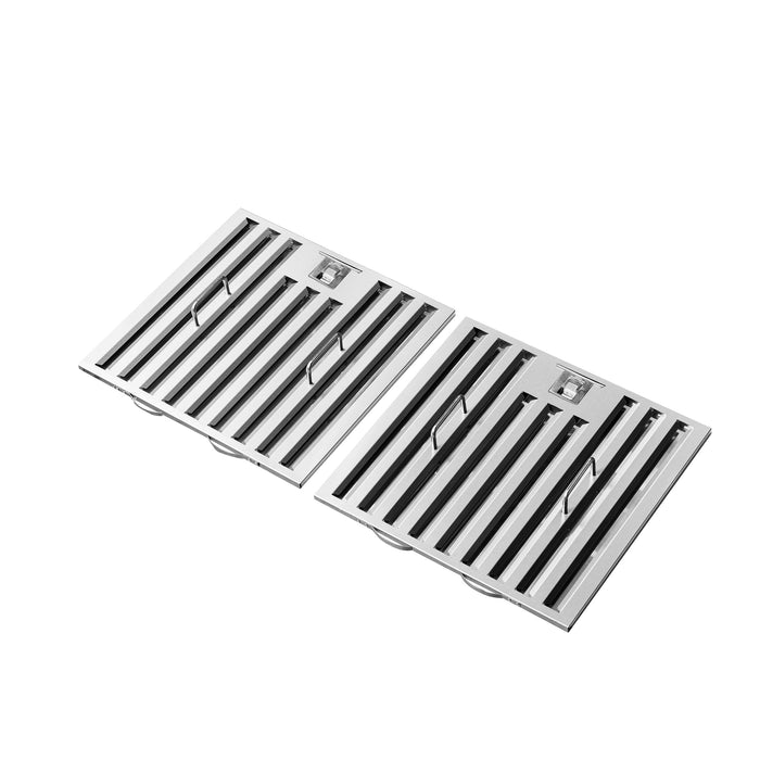 Forno Savona 30" 600 CFM Wall Mount Range Hood with Back Splash and Baffle Filters (FRHWM5029-30)
