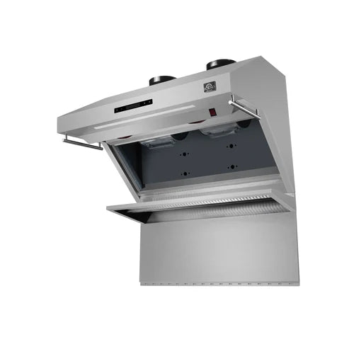 Forno Savona 36" 1,200 CFM Wall Mount Range Hood with Back Splash and Baffle Filters (FRHWM5029-36)
