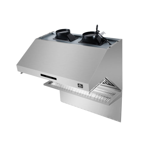 Forno Savona 36" 1,200 CFM Wall Mount Range Hood with Back Splash and Baffle Filters (FRHWM5029-36)