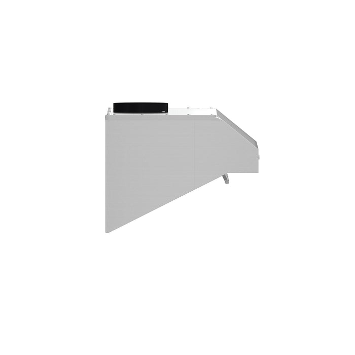 Forno Espresso Bari 30" 600 CFM Under Cabinet Range Hood with LED Lighting, Dishwasher-Safe Baffle Filters, 3-Speed Fan Control - Stainless Steel, Black, or White (FRHUC5255-30)