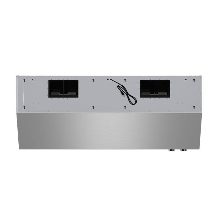 Forno Biagio 60'' 1,200 CFM Wall Mount Range Hood in Stainless Steel (FRHWM5009-60)