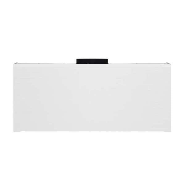 Forno Espresso Bari 30" 600 CFM Under Cabinet Range Hood with LED Lighting, Dishwasher-Safe Baffle Filters, 3-Speed Fan Control - Stainless Steel, Black, or White (FRHUC5255-30)