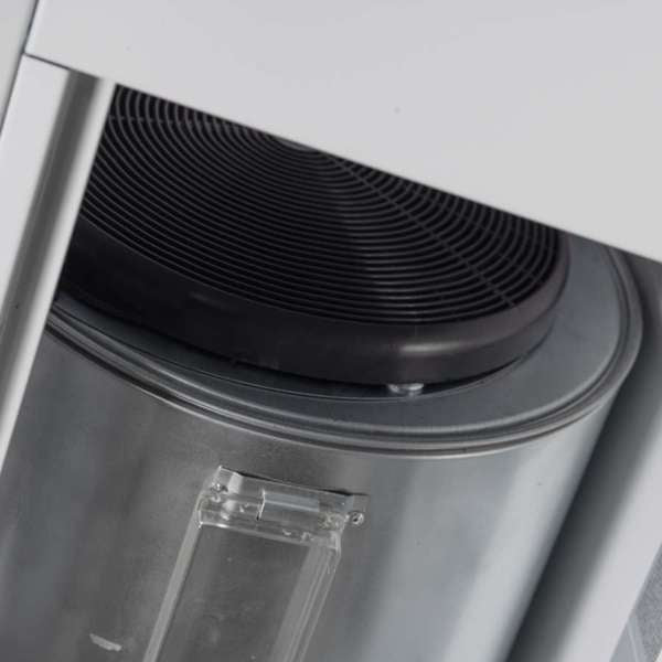 Forno Aria 30" 600 CFM Convertible Wall Mount Range Hood with 4-Speeds, Ducted or Ductless Venting, Timer, Quiet Operation, and Charcoal Filters - Stainless Steel, Black, or White (FRHWM5095-30)