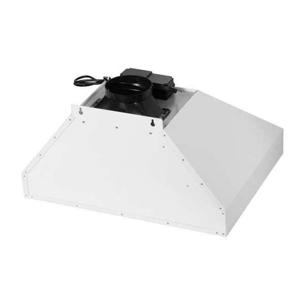 Forno Aria 30" 600 CFM Convertible Wall Mount Range Hood with 4-Speeds, Ducted or Ductless Venting, Timer, Quiet Operation, and Charcoal Filters - Stainless Steel, Black, or White (FRHWM5095-30)