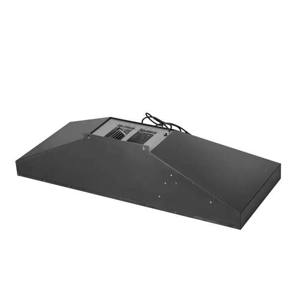 Forno Aria 60" 1200 CFM Convertible Wall Mount Range Hood with 4 Speeds, Ducted or Ductless Venting, Timer, Quiet Operation, and Charcoal Filters - Stainless Steel, Black, or White (FRHWM5095-60)