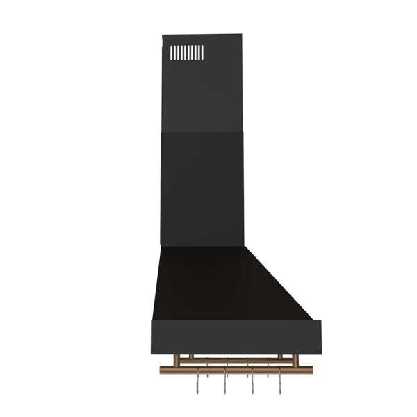 Forno Venezia 30" 370 CFM Wall-Mounted Ducted Range Hood with Adjustable Height, Baffle Filters, Touch Controls and LED Lights - Stainless Steel, Black, or White (FRHWM5503-30)