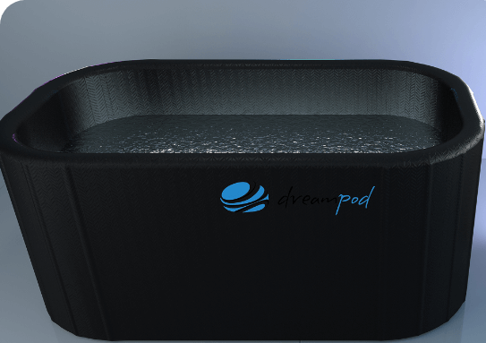 Dreampod Ice Bath FLEX With Chiller DPIB102BPE | Inflatable PVC