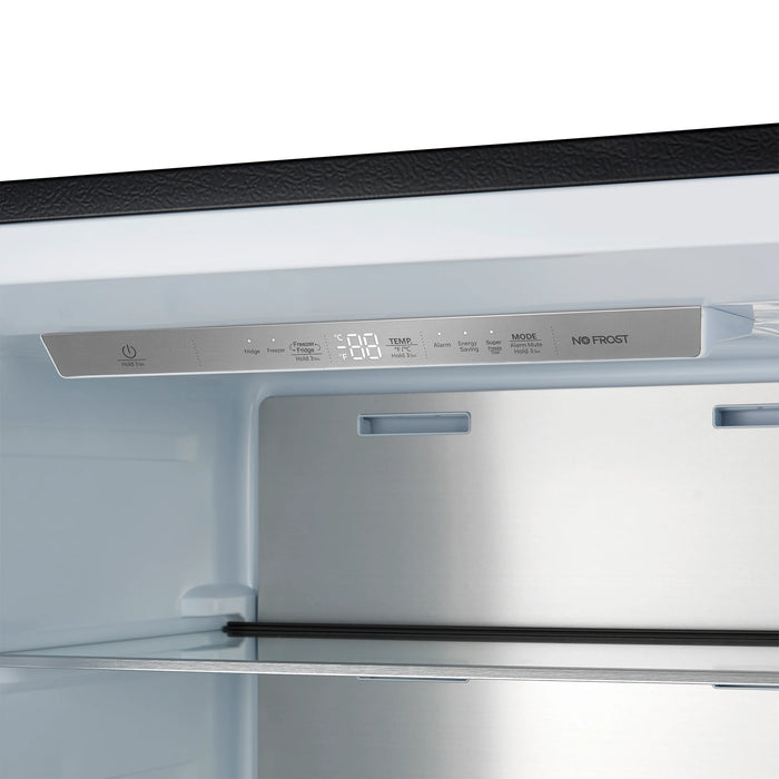 Forno Maderno 28" Right/Left Swing Convertible Freestanding Refrigerator/Freezer - Stainless Steel, Black, White (FFFFD1722-28RS / FFFFD1722-28LS)