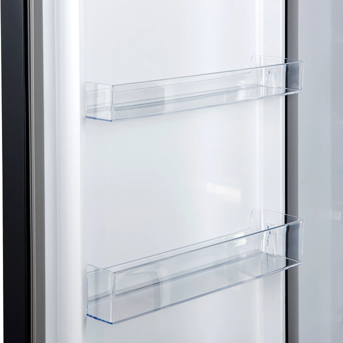 Forno Maderno 28" Right/Left Swing Convertible Freestanding Refrigerator/Freezer - Stainless Steel, Black, White (FFFFD1722-28RS / FFFFD1722-28LS)