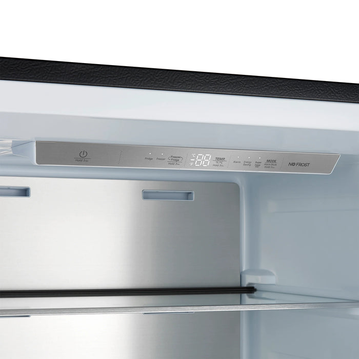 Forno Maderno 28" Right/Left Swing Convertible Freestanding Refrigerator/Freezer - Stainless Steel, Black, White (FFFFD1722-28RS / FFFFD1722-28LS)