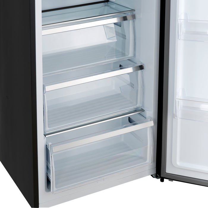 Forno Maderno 60" 27.2 cu. ft. Convertible Refrigerator and Freezer with Grill Trim Kit in Stainless Steel, Black or White with Antique Brass Handles (FFFFD1722-60SG)