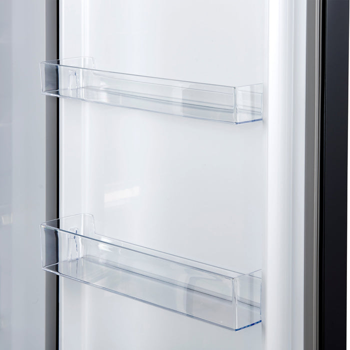 Forno Maderno 60" 27.2 cu. ft. Convertible Refrigerator and Freezer with Grill Trim Kit in Stainless Steel, Black or White with Antique Brass Handles (FFFFD1722-60SG)