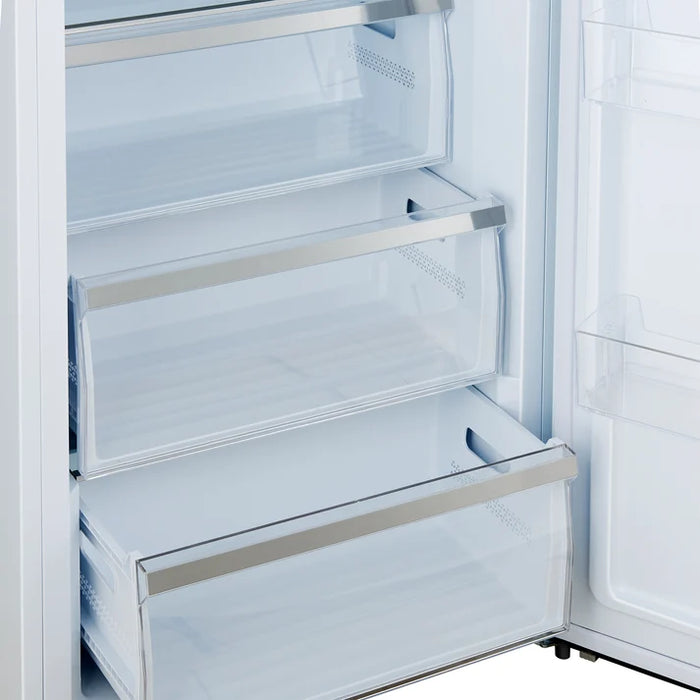 Forno Maderno 60" 27.2 cu. ft. Convertible Refrigerator and Freezer with Grill Trim Kit in Stainless Steel, Black or White with Antique Brass Handles (FFFFD1722-60SG)