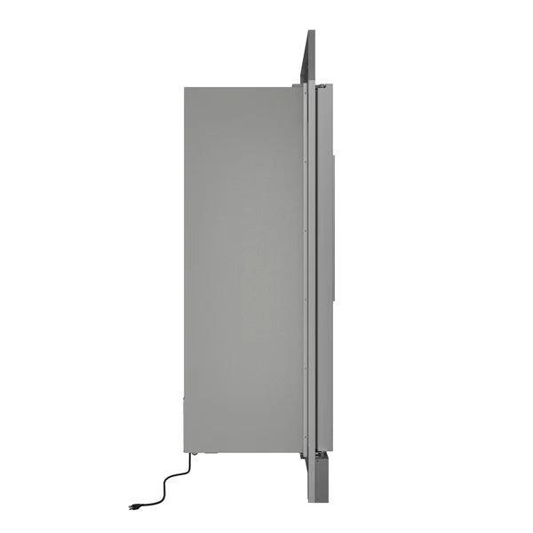 Forno Maderno 28" 13.6 cu. ft. Left/Right Swing Convertible Refrigerator/ Freezer with Modern Trim Kit (FFFFD1722-32LS / FFFFD1722-32RS)